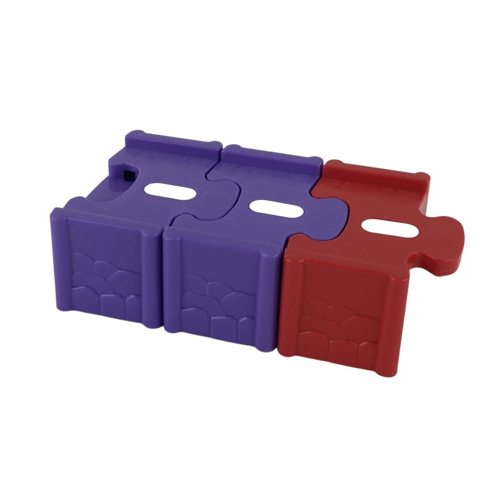 VTech Go Go Smart Wheels 3pc Purple Red Track Bridge Risers Replacement 30195